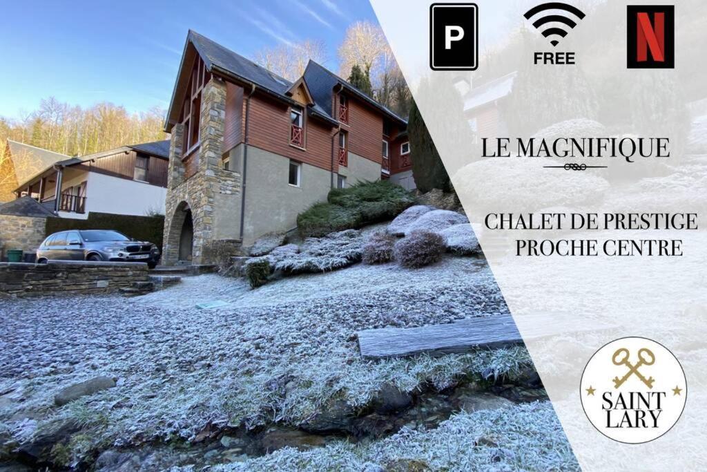 Chalet Le Magnifique Villa Saint-Lary-Soulan Exterior foto